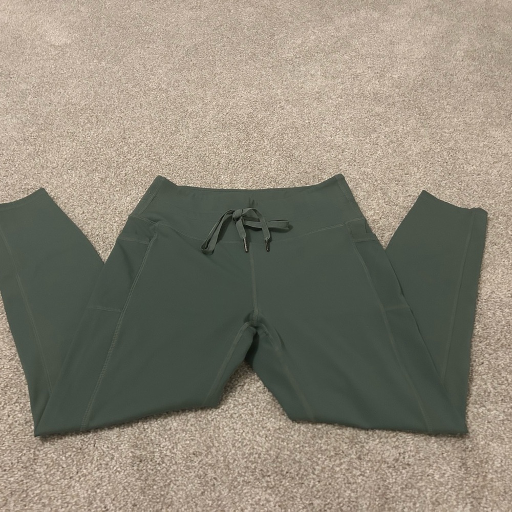 Green Athletic Leggings